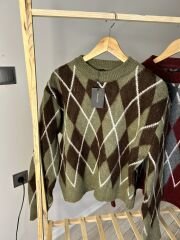 MOSSİ BAKLAVA DİLİMKİ KAZAK - YEŞİL