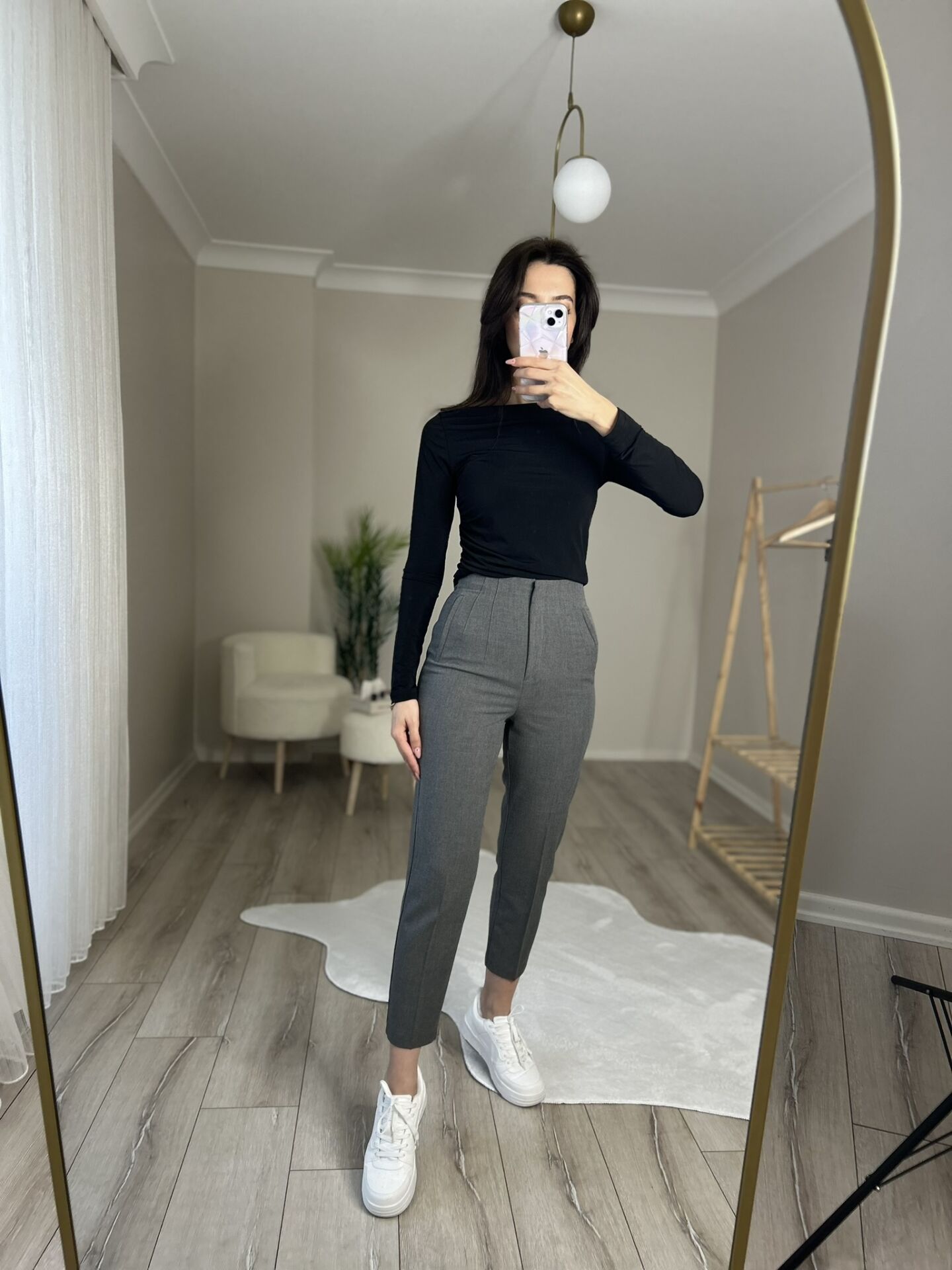 ORJ MODEL KUMAŞ PANTOLON - GRİ