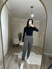 ORJ MODEL KUMAŞ PANTOLON - GRİ