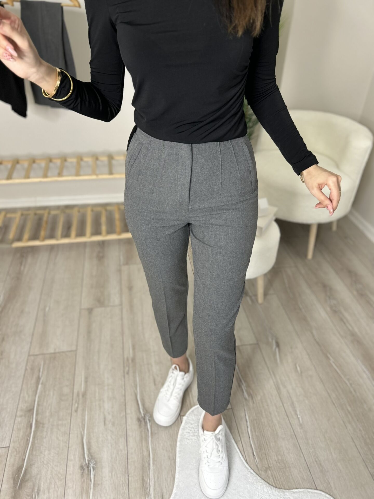 ORJ MODEL KUMAŞ PANTOLON - GRİ