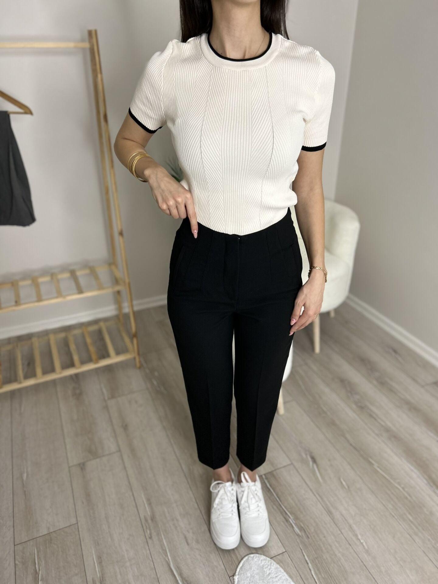 ORJ MODEL KUMAŞ PANTOLON - SİYAH