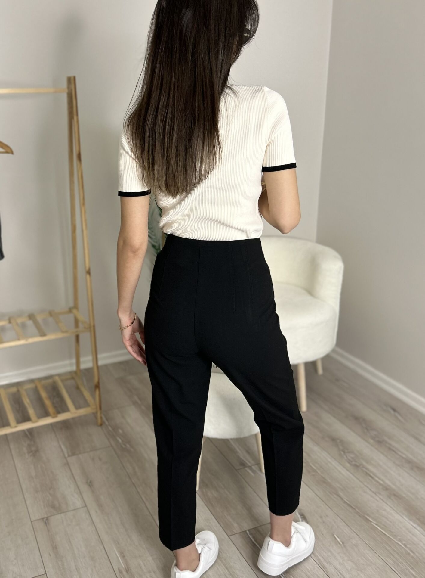 ORJ MODEL KUMAŞ PANTOLON - SİYAH