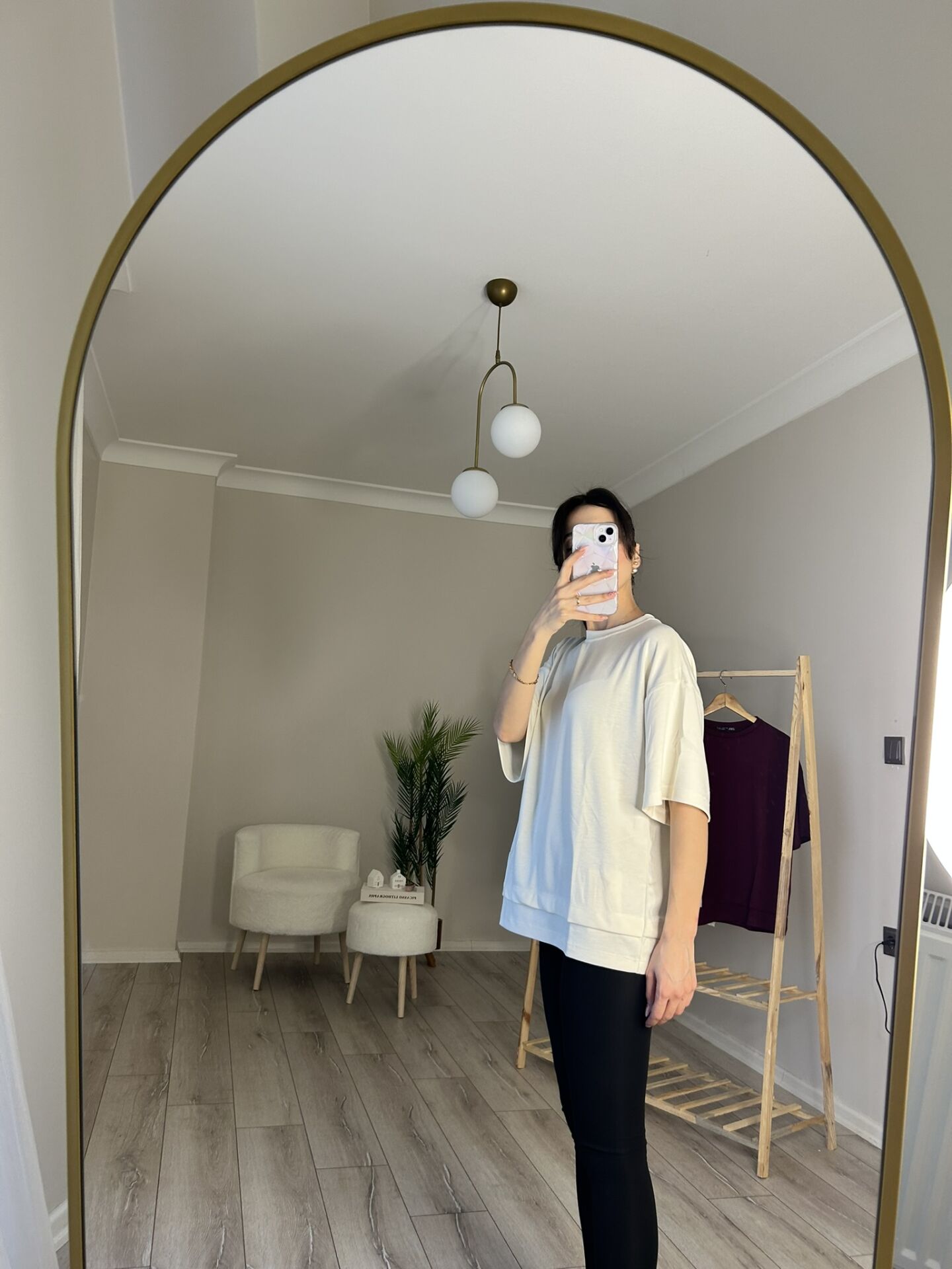 ZR ORJİNAL MUADİL OVERSİZE T-SHİRT - EKRU