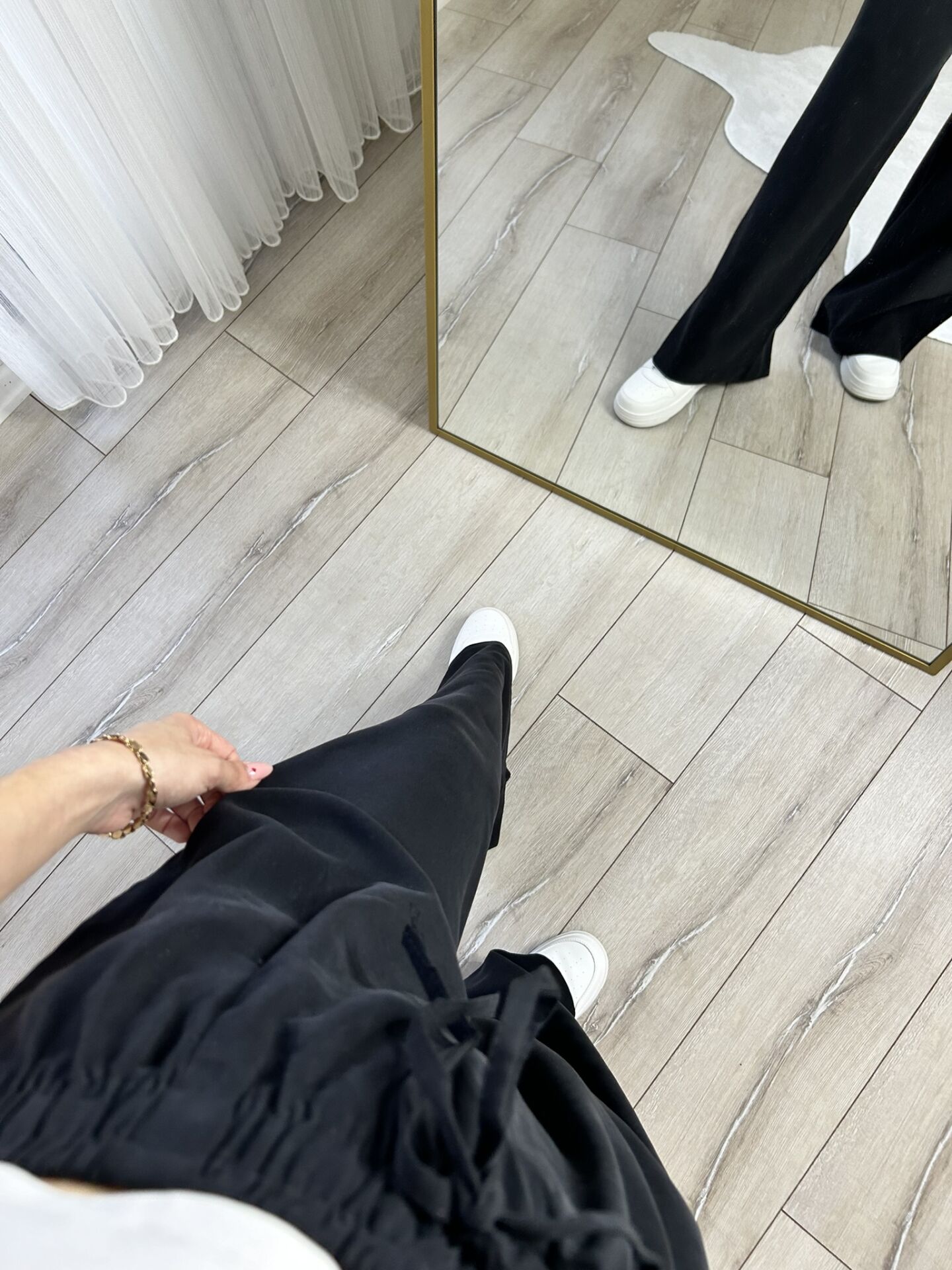 TENSEL PANTOLON - SİYAH