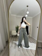 TENSEL PANTOLON - HAKİ