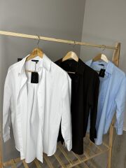 MOSSİ OVERSİZE GÖMLEK - BEYAZ