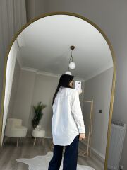 MOSSİ OVERSİZE GÖMLEK - BEYAZ