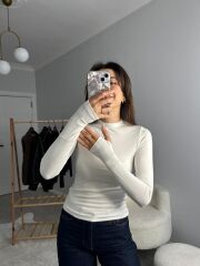 OYS MODAL BLUZ BEYAZ