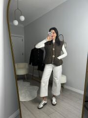 ZR GOLD DÜĞMELİ VİRAL YELEK