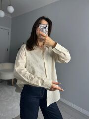 SARI ÇİZGİLİ GÖMLEK